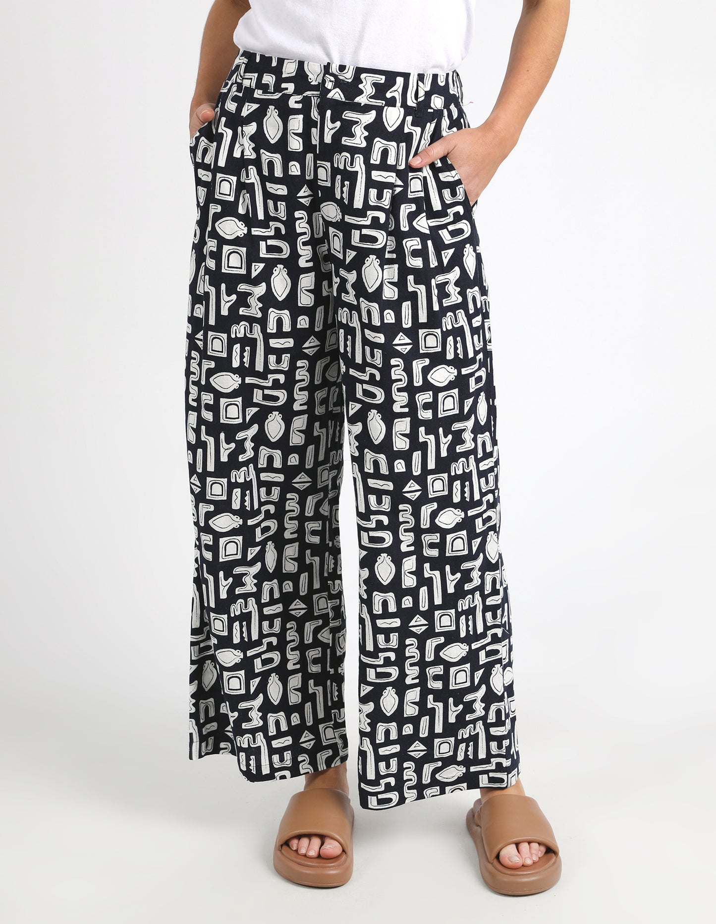 Foxwood Etched Geo Pant