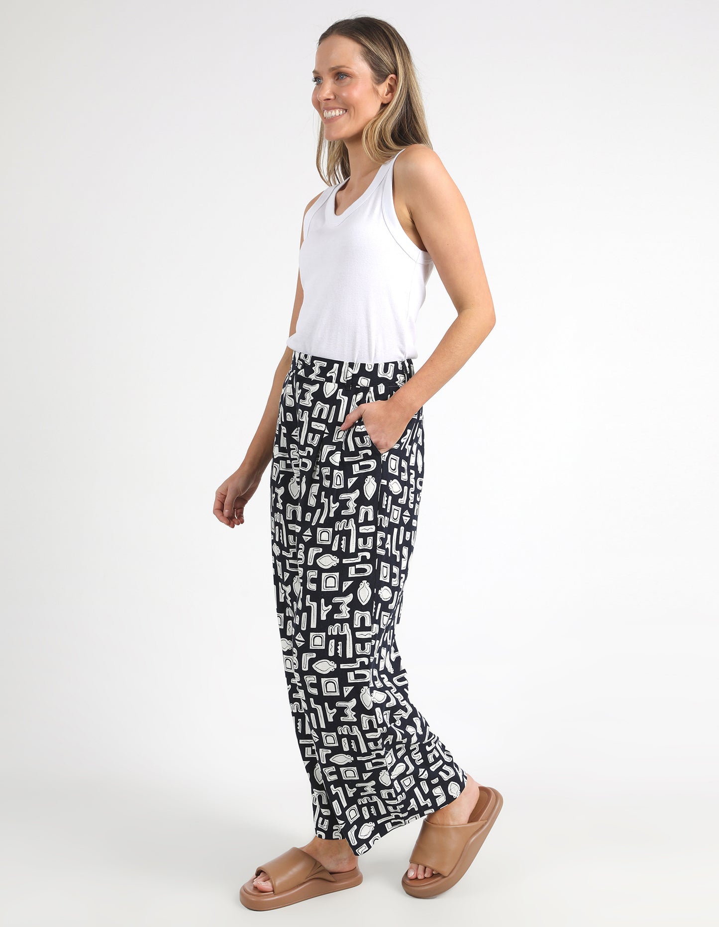 Foxwood Etched Geo Pant