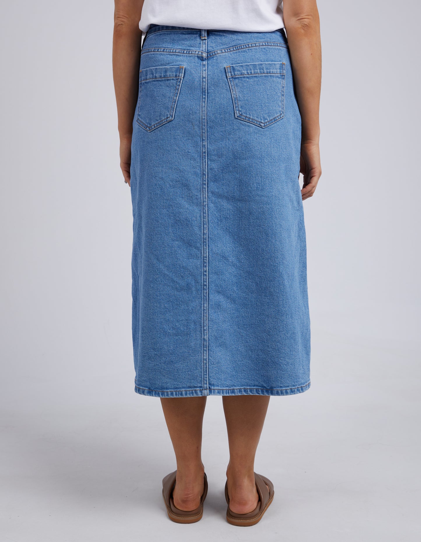 Foxwood Scout Denim Midi Skirt