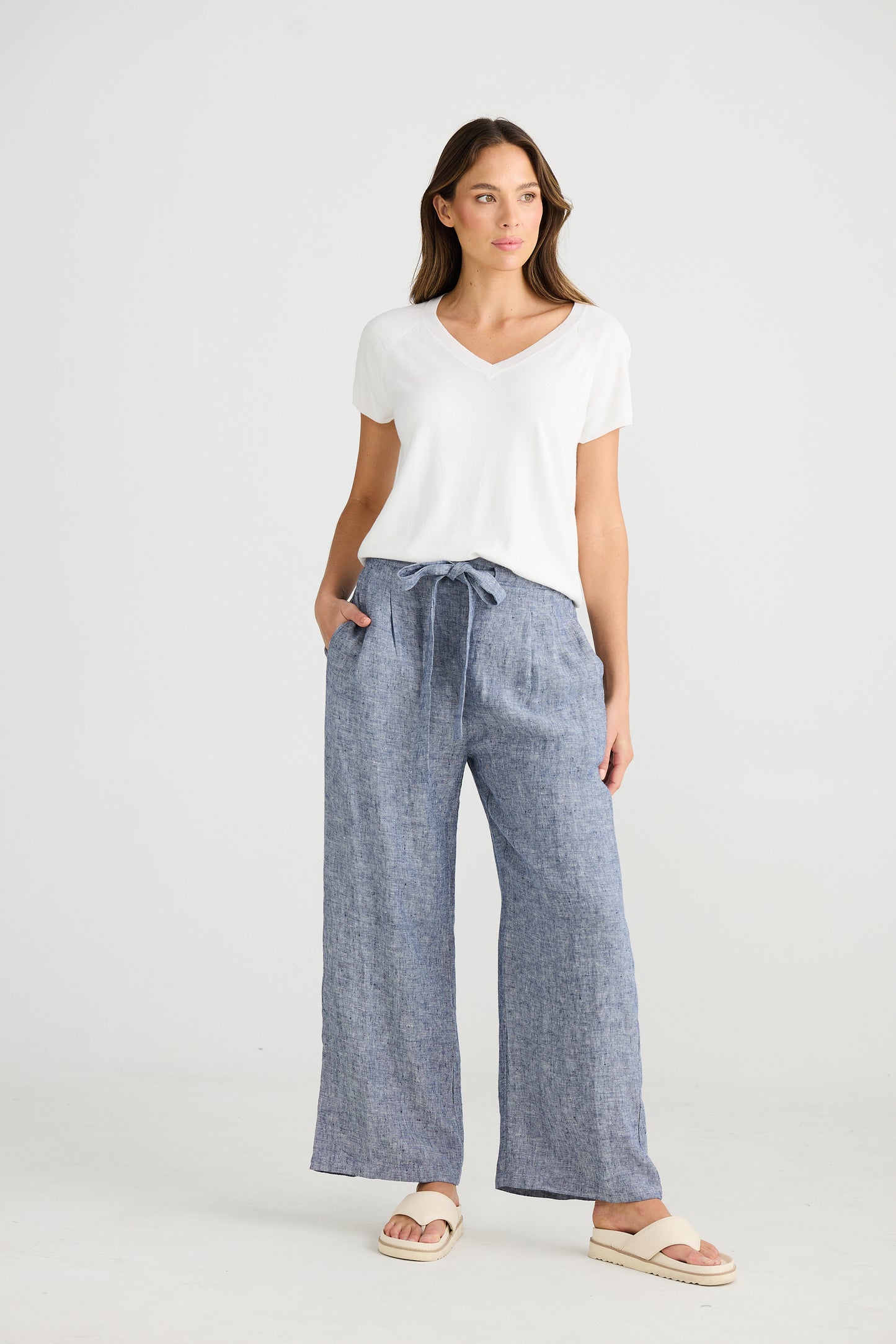 Shanty Dickens Linen Pant