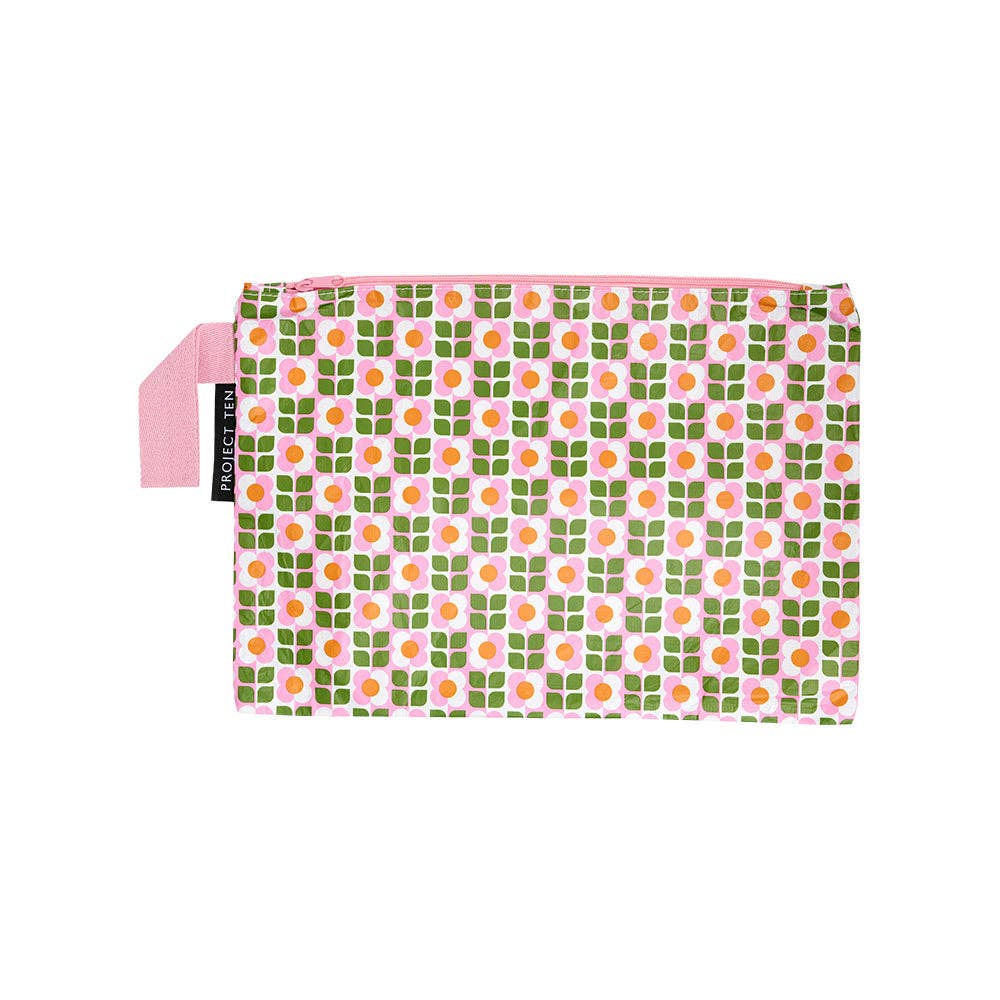 Flower Field Zip Pouch