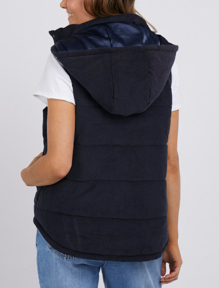 Elm Cord Puffer Vest