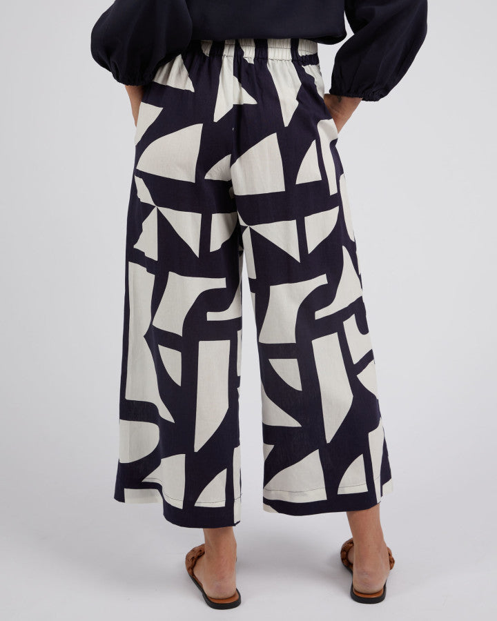 Elm Dali Abstract Print Pant