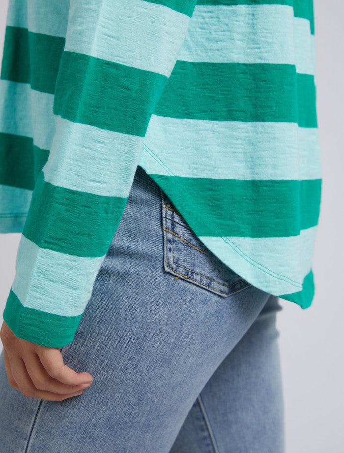 Elm Spritz Stripe Long Sleeve Tee