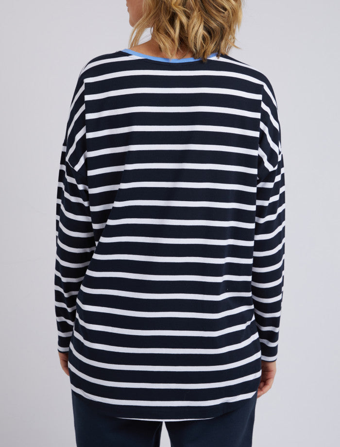 Elm Marta Stripe Long Sleeve Tee